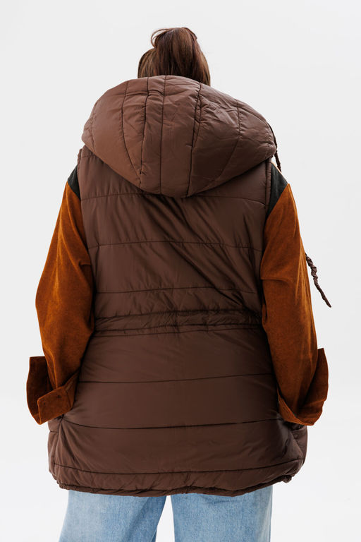 Жилет ANELLI 1386 соболь  фото 8