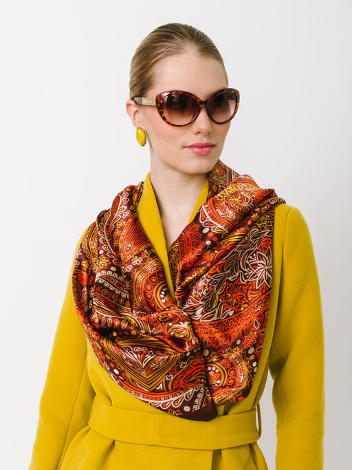 Большой мягкий очень нежный двусторонний палантин - Tantino фото 4