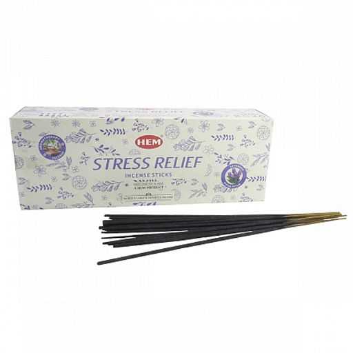 Благовония HEM AROMATHERAPY STRESS RELIEF Ароматерапия Снятие стресса уп-6шт