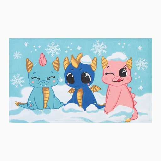 Набор полотенец Доляна Сладкого года 28х46 см - 2 шт, 100% хл, рогожка 164 г/м2  фото 2