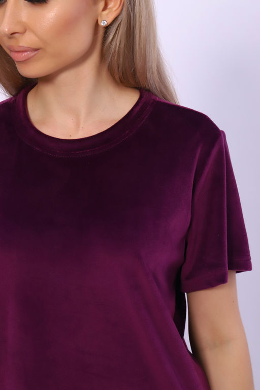 Костюм Натали 71118 футболка и шорты из велюра  фото 59