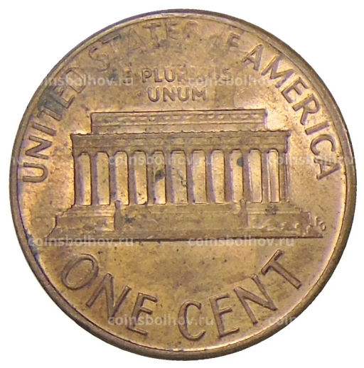1 цент 1986 года D США