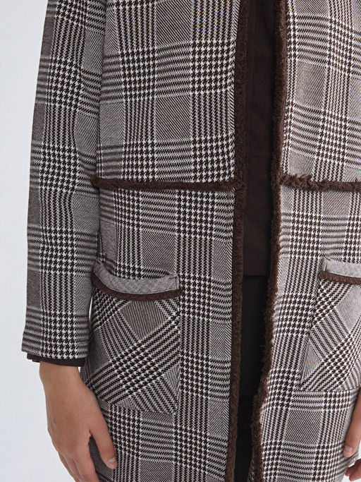 Bisiklet Yaka Desenli Kad?n H?rka