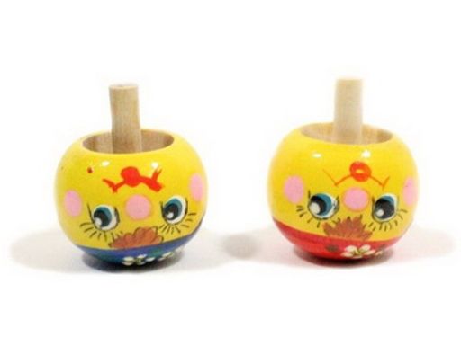 Волчок-перевертыш "Колобок" (встает на ножку) арт.7879 (РНИ)