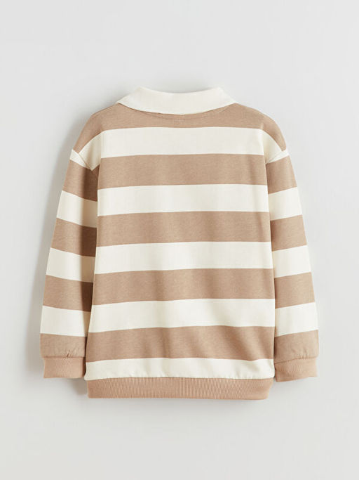 Polo Yaka Erkek ?ocuk Sweatshirt