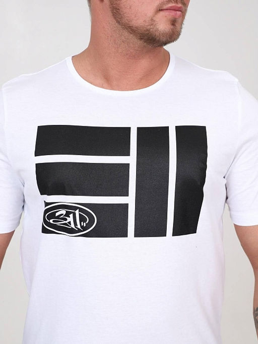 Мужская футболка Маркировка белая - Modellini фото 8