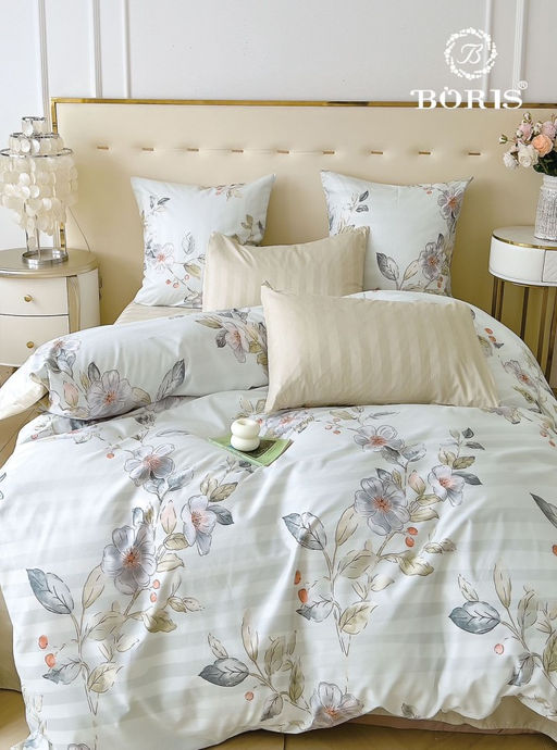 КПБ Boris Двусторонний Страйп-сатин BORDSS021 Семейный