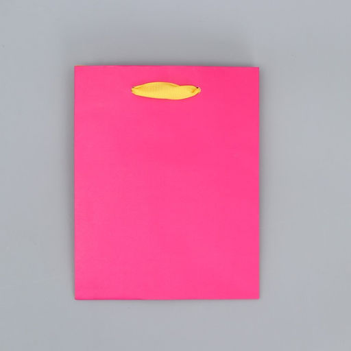 Пакет подарочный двухцветный Жёлтый-розовый, S 12 х 15 х 5.5 см - Дарите счастье фото 5