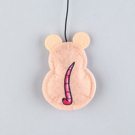 Дразнилка с игрушкой Мышь, 6,5 см - Пушистое счастье фото 4