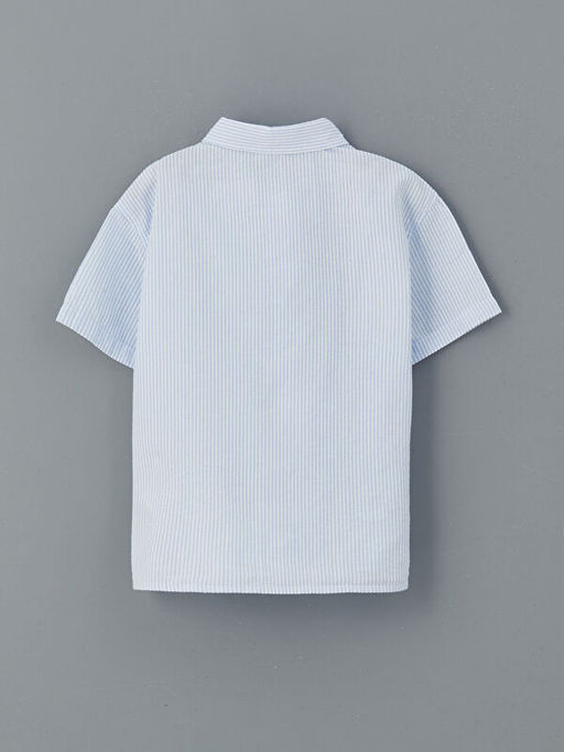 ?izgili Erkek ?ocuk G?mlek ve ?ort 2li