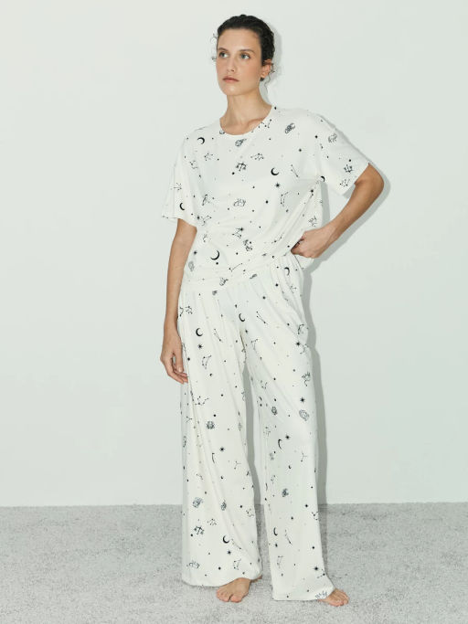 футболка пижамная женская / Zarina фото 2