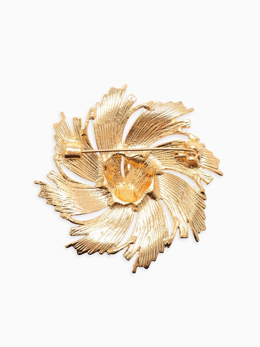 Брошь «Солнце», цвет золото