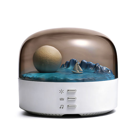 Светильник-колонка "Луна" (с Bluetooth) в коробке