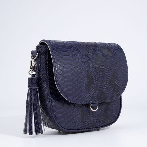 Сумка женская TEXTURA, мессенджер, маленький размер, цвет синий  фото 3