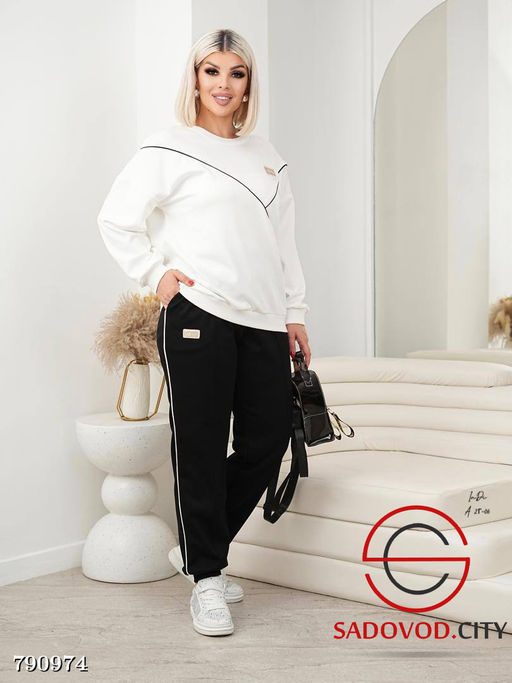 Женский брючный костюм двойка