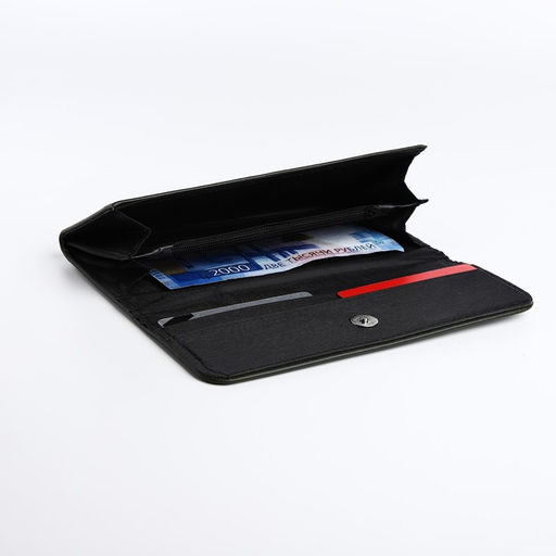 Кошелёк на магните, цвет тёмно-зелёный - Simaland фото 4