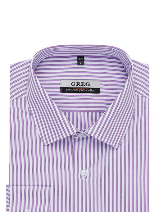 Сорочка мужская длинный рукав GREG 171/231/6155/Z фото 3