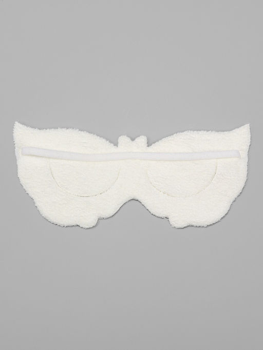 Цена за 3 шт. Маска для области вокруг глаз, с резинкой, 19.5×9.5 см, белая