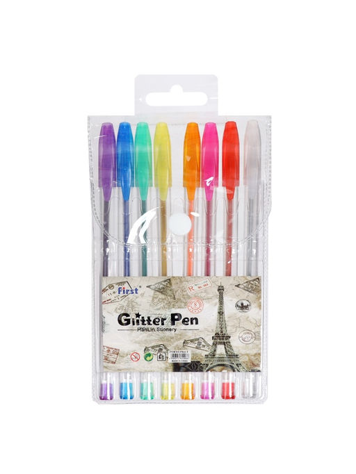 Набор гелевых ручек 8 цветов металлик - Simaland фото 6