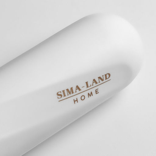 Гантели Sima-Land Home, 2 шт., 1 кг, цвет белый, для универсального отягощения