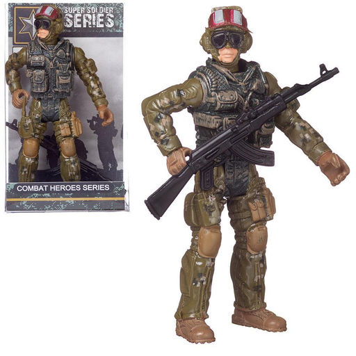 Фигурка солдатика в коробочке Герои серия 1, в дисплее 24шт - Junfa toys фото 3