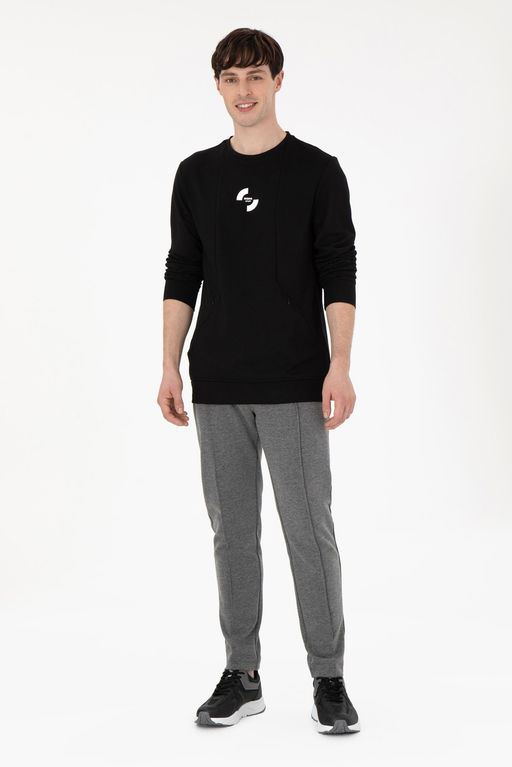 Мужской черный свитшот Неожиданная скидка в корзине - U.s. polo assn фото 4