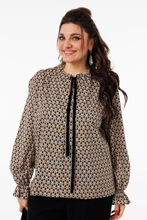 Блуза ANELLI 1281 сирокко  фото 6