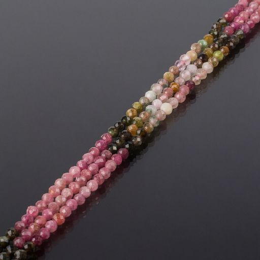 Бусины для украшений из Турмалина микс огранка