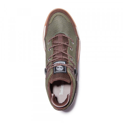 Женские ботинки Timberland Euro Hiker Boot Swift Low Fabric/Leather зеленые  фото 2
