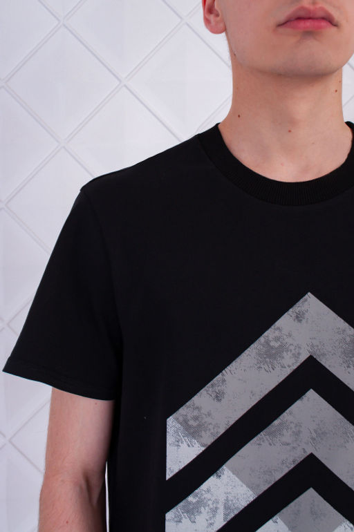 Арт. 61117 Футболка мужская 48-58 (6 шт) Цвет:черный - Идеал фото 2