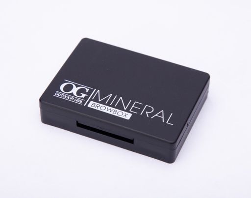 OG-EB2164 Тени оттеночные для моделирования бровей тон 01 ,(2 цвета) Mineral Browbox беж+серый