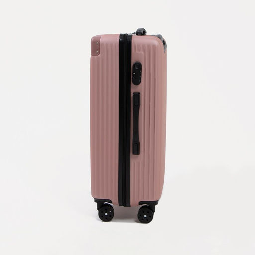 Чемодан большой 26, кодовый замок, цвет розовый - Simaland фото 4