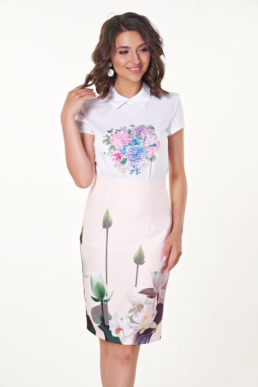 VALENTINA Юбка Элеонора (кувшинки) №1  фото 2