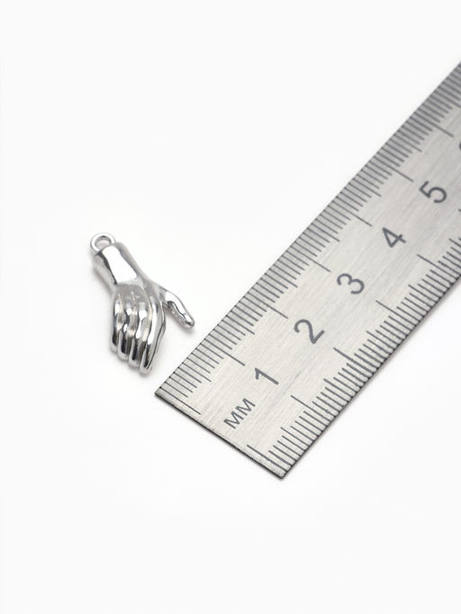 Замок магнитный Руки (набор 2 шт.), цвет серебро