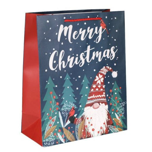 Цена за 12 шт. Пакет подарочный 18x23x10см / 5382M /уп 12/720/Новый год - Галеонтрейд фото 3