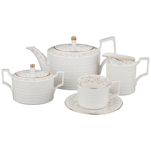 ЧАЙНЫЙ СЕРВИЗ LEFARD ФАБЬЕН НА 6 ПЕРСОН 15 ПР. 1100/400/300/280 МЛ