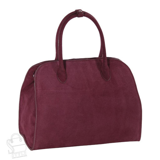 Сумка женская кожаная 6829NNAA wine red  Natale Navetta/50(дефект) в Новосибирске