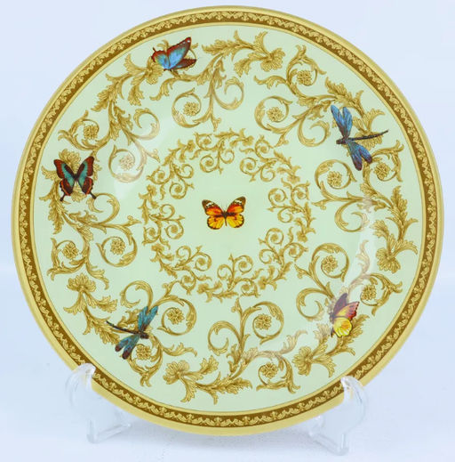 Тарелка обеденная Lefard Monogram 25 см стекло  фото 4