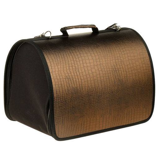 Сумка - переноска для животных, искусственная кожа, 40 х 25 х 27 см - Пижон фото 4