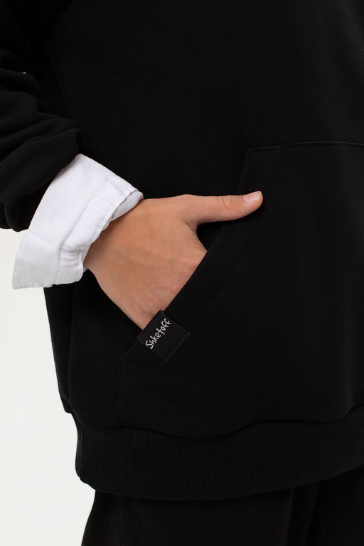 Толстовка с начесом с воротником ТФнач