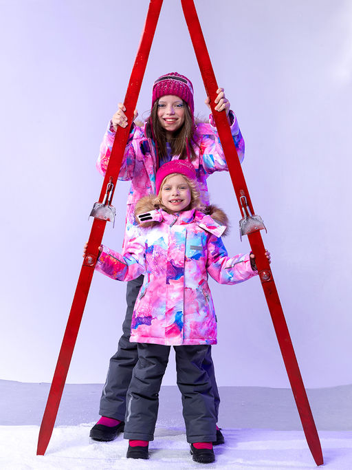 Костюм 7з1224 кофе/орхидея - Nikastyle фото 31