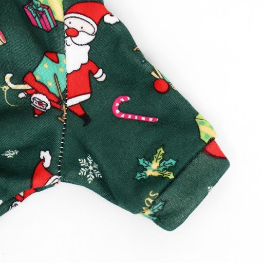 Кофта новогодняя для животных Подарки, размер M, зеленый (ДС 30, ОШ 26, ОГ 38 см) - Simaland фото 9
