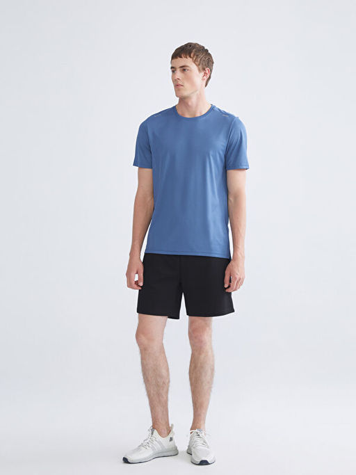 Bisiklet Yaka K?sa Kollu Erkek Spor Ti??rt