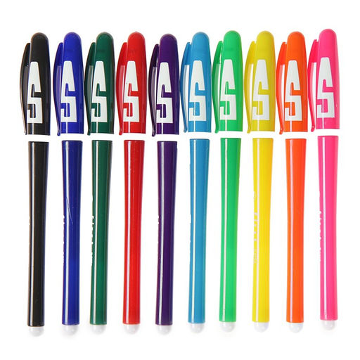 Набор гелевых ручек, 10 цветов, корпус цветной с белыми вставками, в блистере - Simaland фото 2