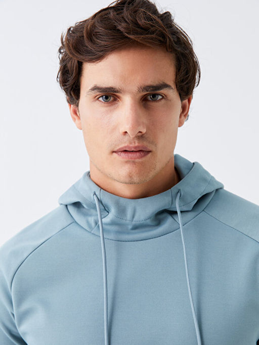 Uzun Kollu Erkek Hoodie