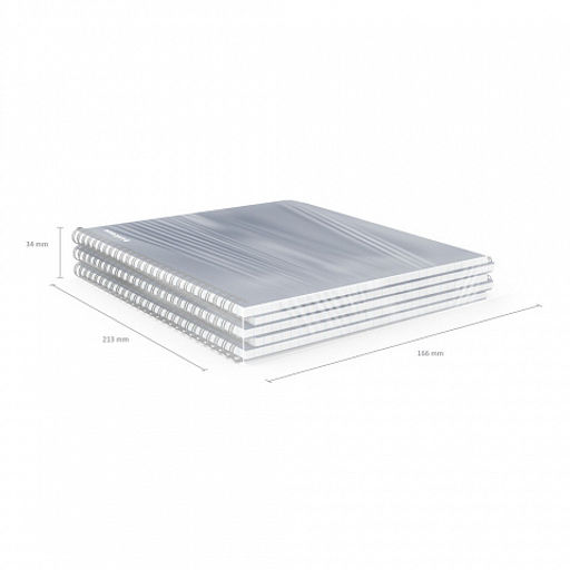 Цена за 60 шт. Тетрадь общая с пластиковой обложкой на спирали ErichKrause Classic, ассорти, А5, 60 листов, клетка  фото 26