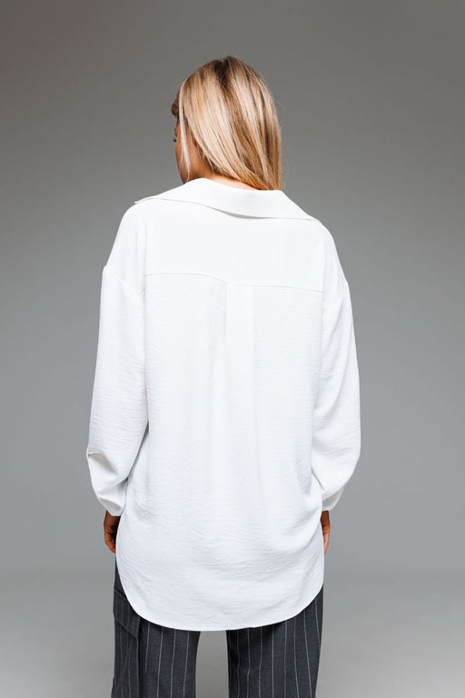 Рубашка AmberA 1061-1 молочный  фото 2