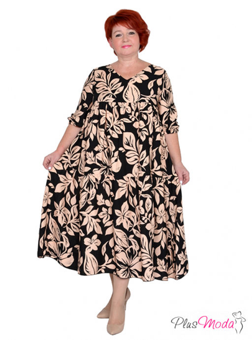 Платье Модель №1530 размеры 44-84 - Plusmoda фото 6