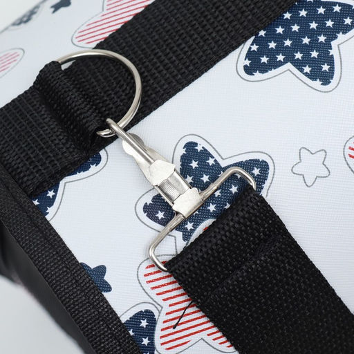 Сумка-переноска каркасная Звёзды, размер M, 40 х 21 х 27 см - Пижон фото 4