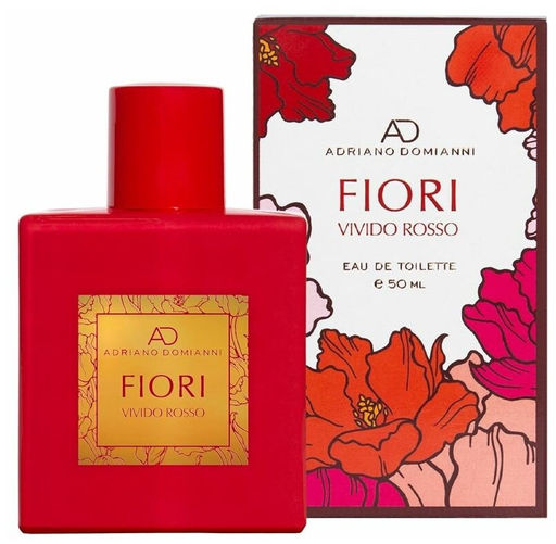 ADRIANO DOMIANNI FIORI VIVIDO ROSSO w EDT 50 ml M, туалетная вода